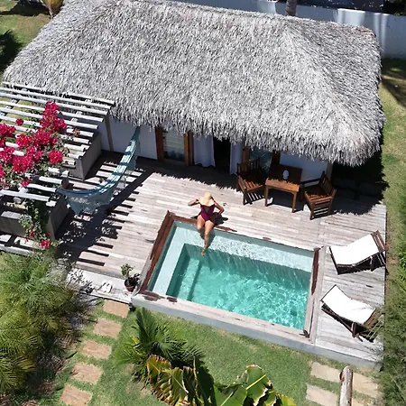 Tiki Pool'S Bungalows Fortim Exterior photo